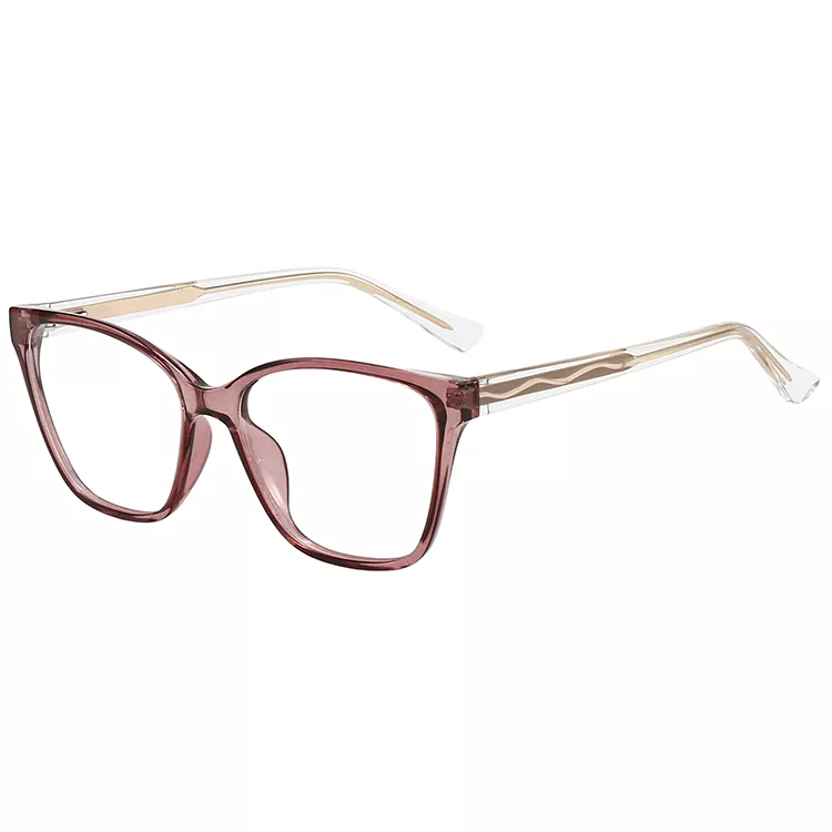 Wave-patterned colored Core Wire Temple TR90 Frames